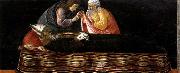 BOTTICELLI, Sandro Extraction of St Ignatius- Heart oil painting artist
